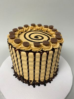 Chocolate Peanut Butter Party Cake