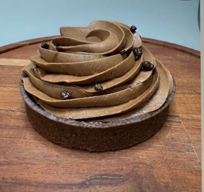 Dark Chocolate Mousse Tart