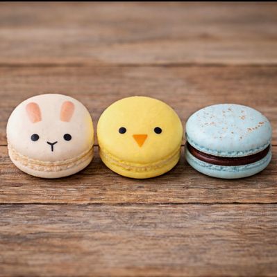 Spring French Macarons