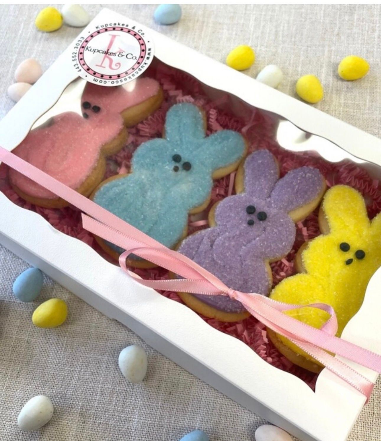 Peep Party Buttercream Sugar Cookies