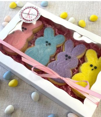 Peep Party Buttercream Sugar Cookies