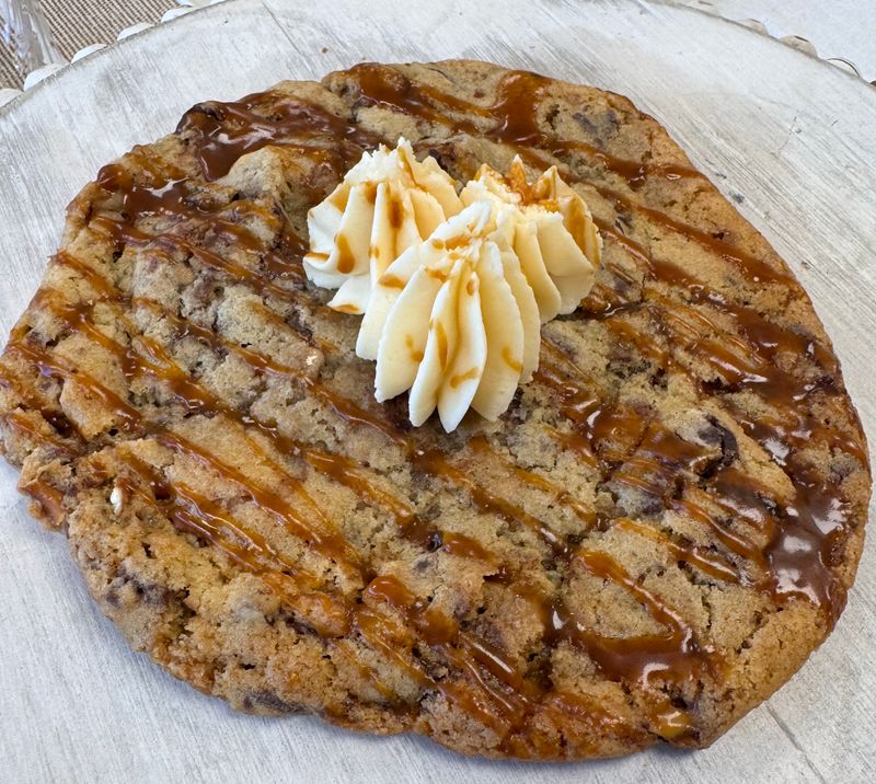 Salted Caramel Toffee Jumbo Cookie