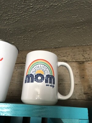 Mom On Duty coffee mug 15 oz