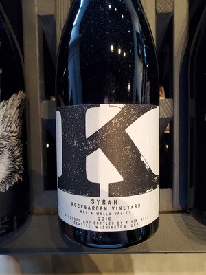 BOTTLE K Vintners ROCKGARDEN Syrah