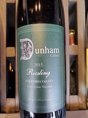 BOTTLE Dunham LEWIS Riesling