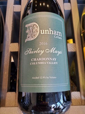 BOTTLE Dunham SHIRLEY MAYS Chardonnay