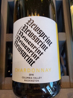 BOTTLE Newsprint Chardonnay