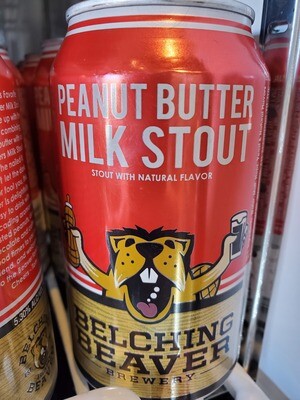 CAN Belching Beaver Peanut Butter Milk Stout 12oz
