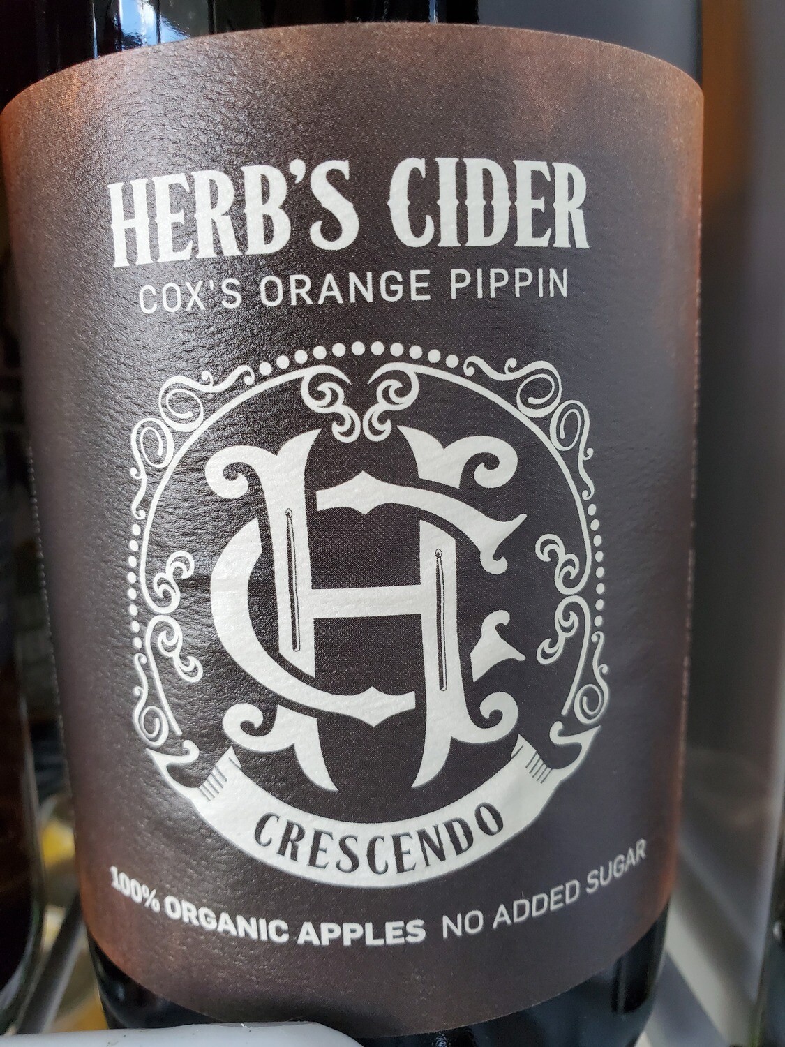 BOTTLE Herbs Coxs Orange Pippin Cider 750ml
