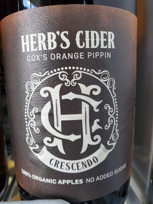 BOTTLE Herbs Coxs Orange Pippin Cider 750ml