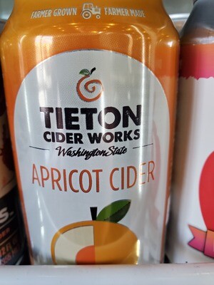 Tieton Apricot Cider 12oz CAN