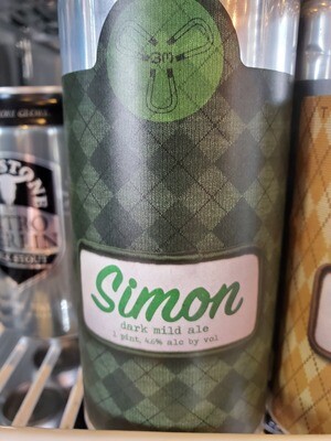 CANS Three Magnets Simon Dark Mild 16oz