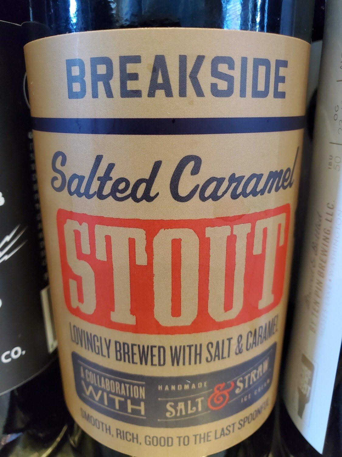 Breakside Salted Caramel Stout 22oz Breakside Salted Caramel Stout 22oz