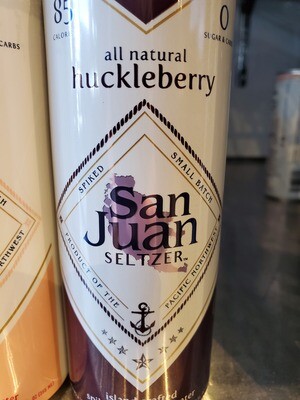 CANS San Juan Huckleberry Seltzer 12oz