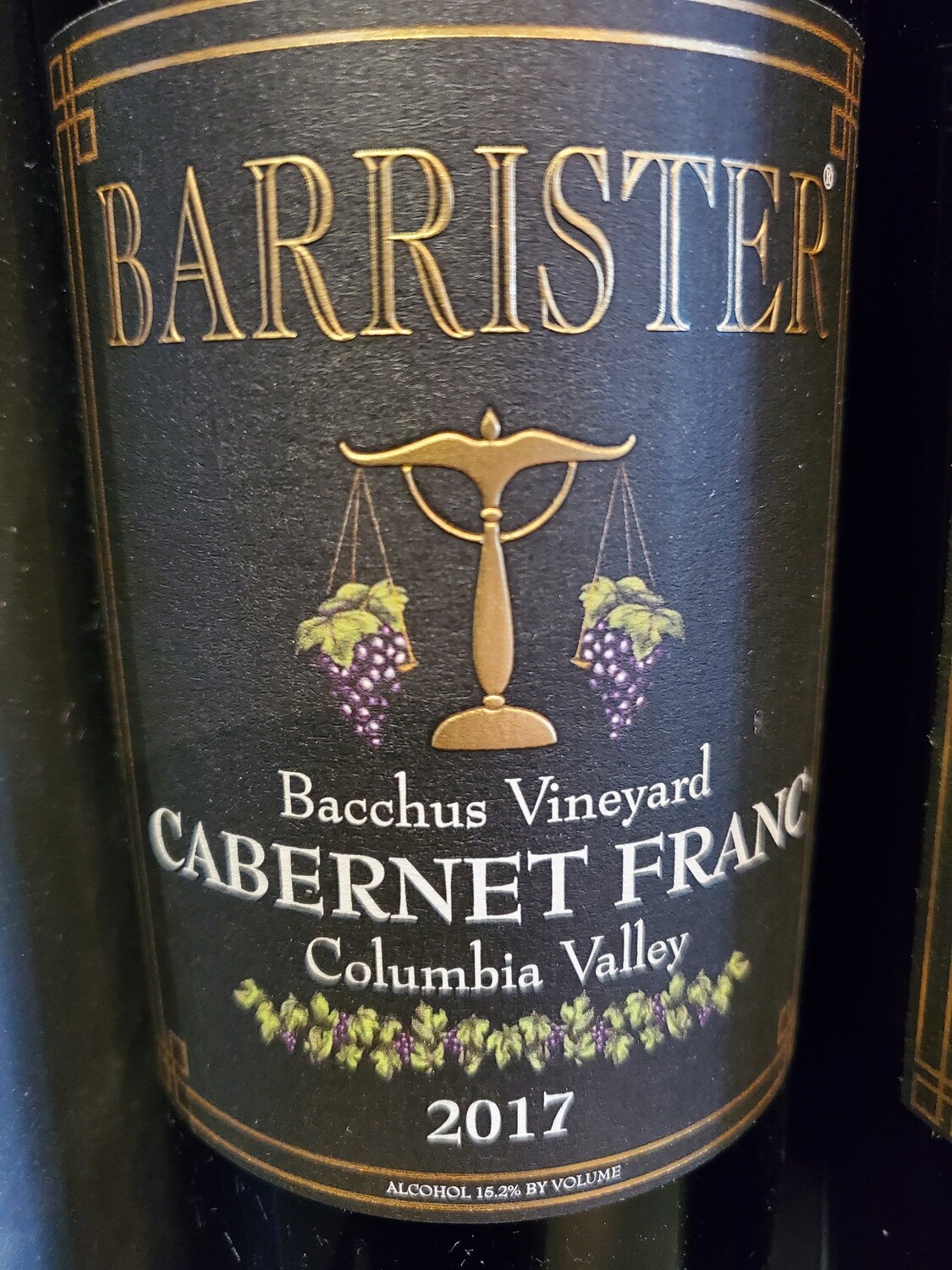 BOTTLE Barrister Cabernet Franc