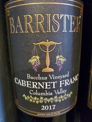 BOTTLE Barrister Cabernet Franc