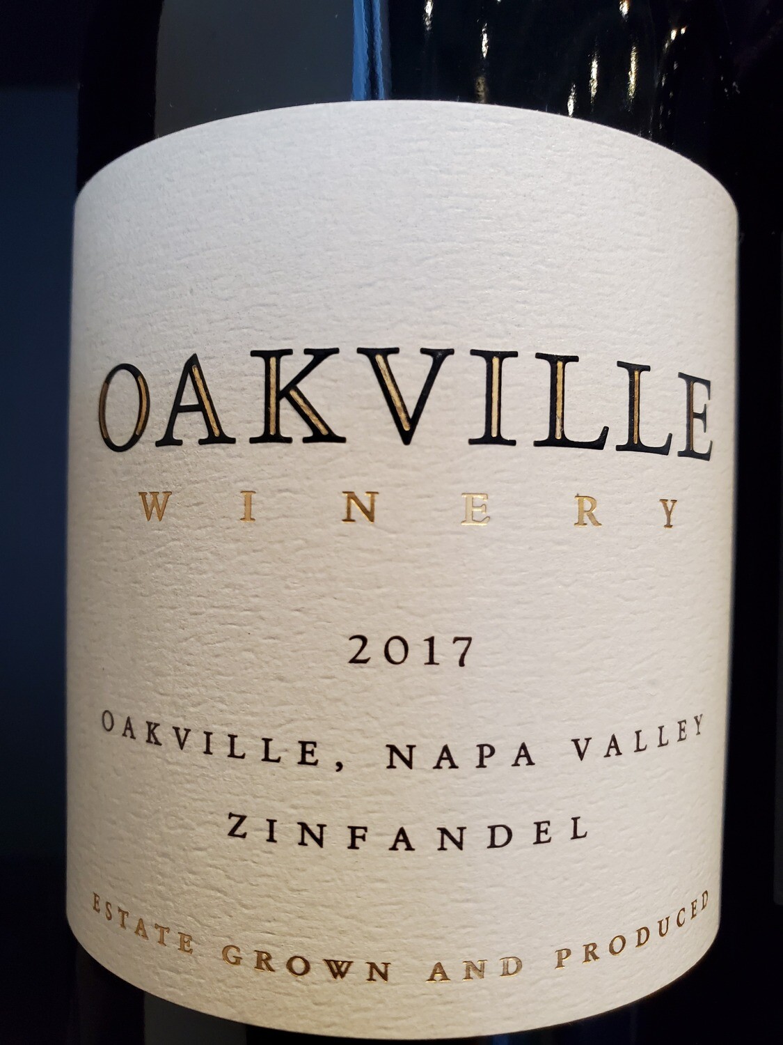 Oakville Estate Zinfandel