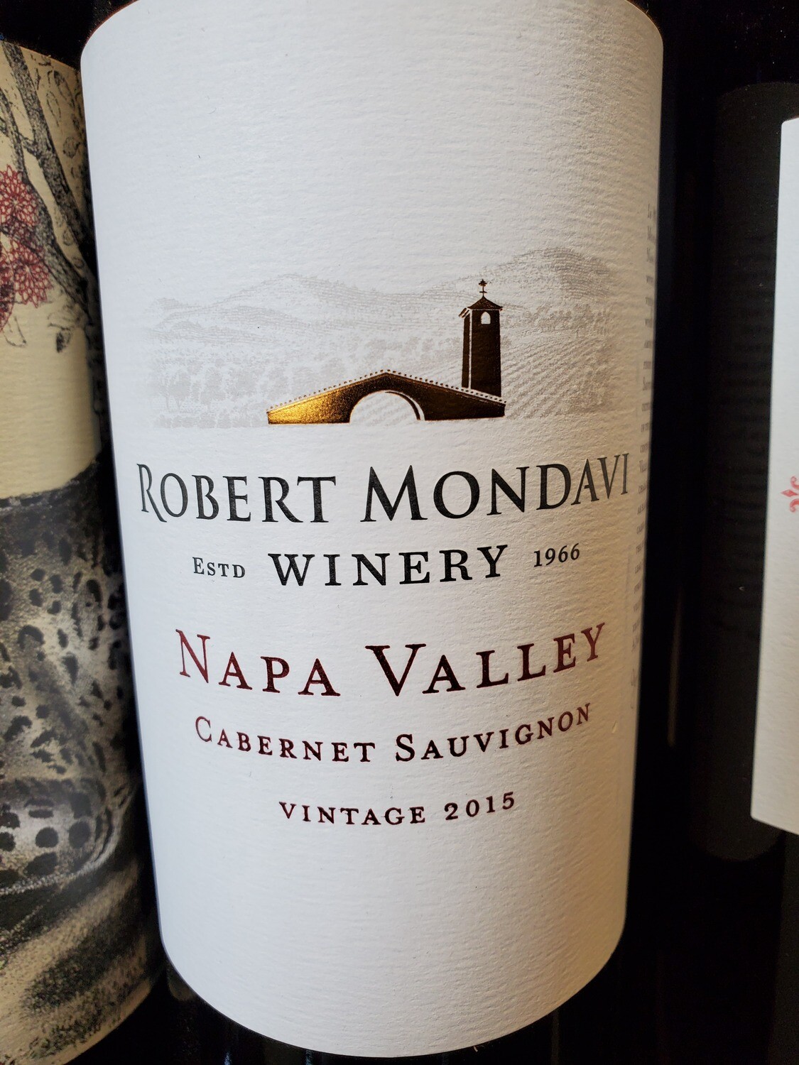 BOTTLE Robert Mondavi NAPA VALLEY Cabernet Sauvignon