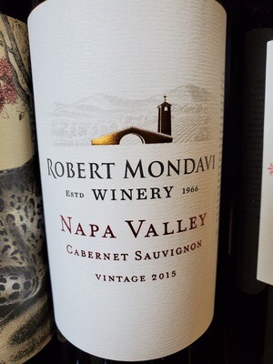 BOTTLE Robert Mondavi NAPA VALLEY Cabernet Sauvignon