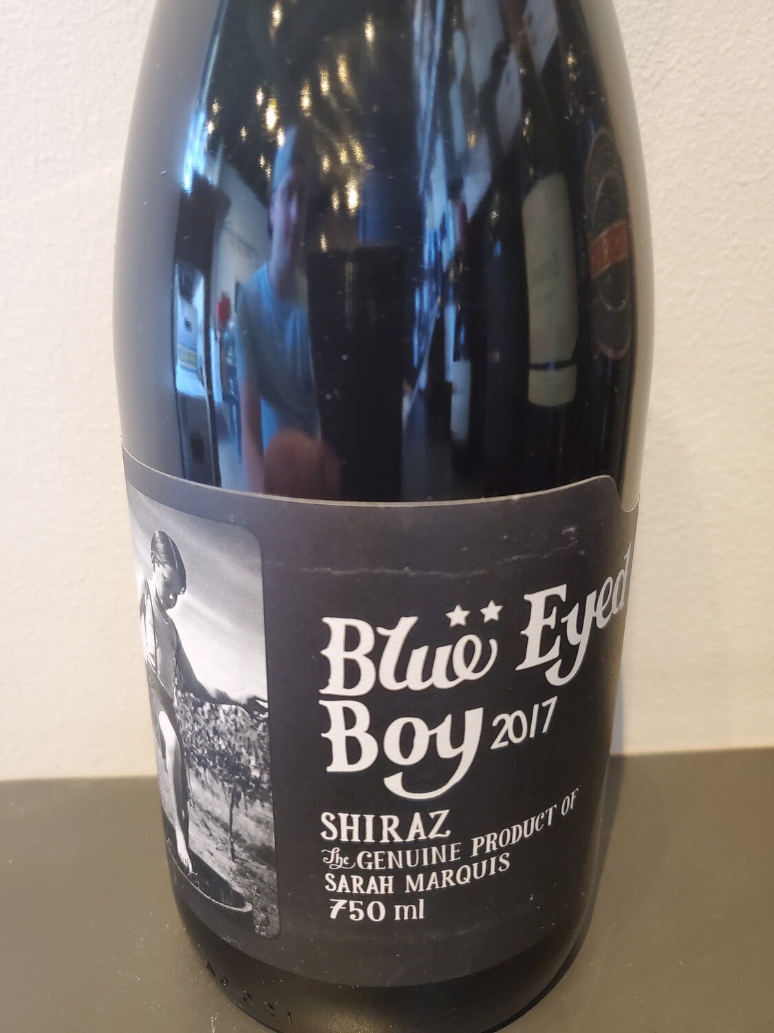 BOTTLE Molly Dooker BLUE EYED BOY Shiraz