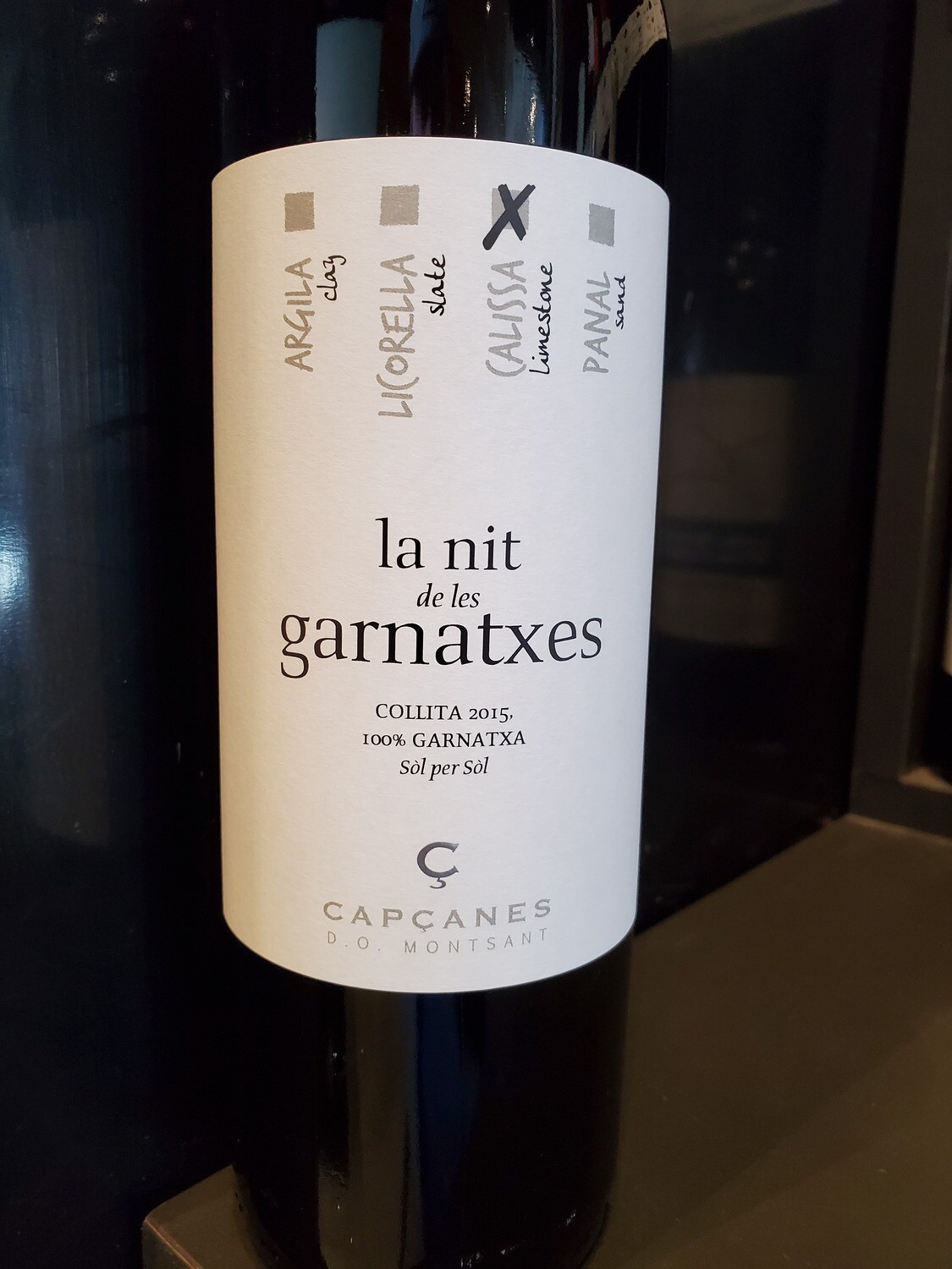 BOTTLE Capcanes La nit de las Garnatxes