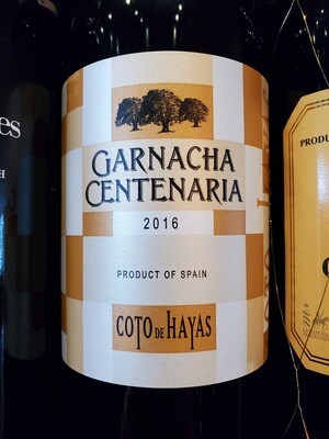 BOTTLE Coto de Hayas GARNACHA CENTENARIA