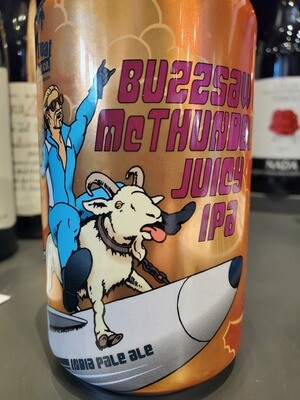 CANS Iron Goat Buzzsaw McThunder IPA 12oz