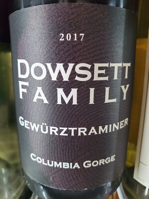 BOTTLE Dowsett Family Gewurztraminer BOTTLE