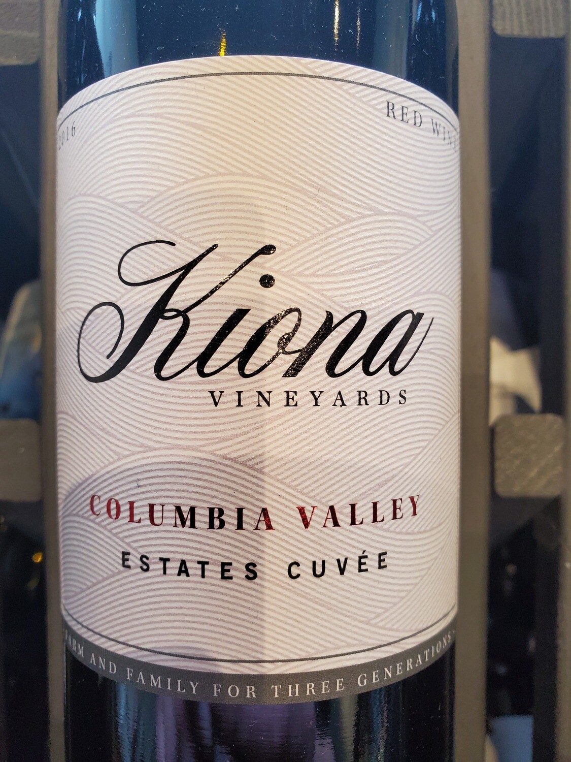 BOTTLE Kiona Estates Cuvee Red Blend
