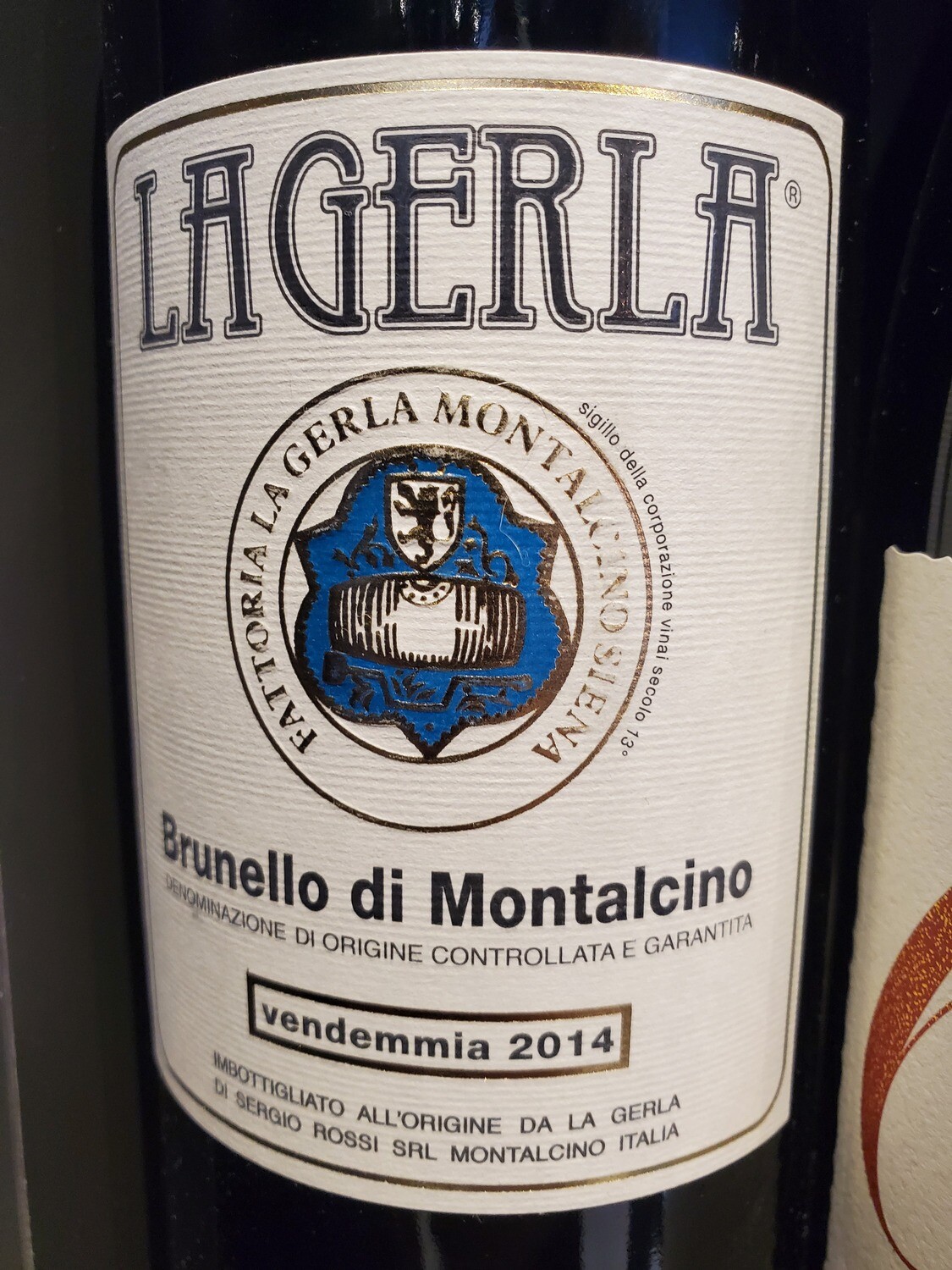 BOTTLE LaGerla Brunello di Montalcino