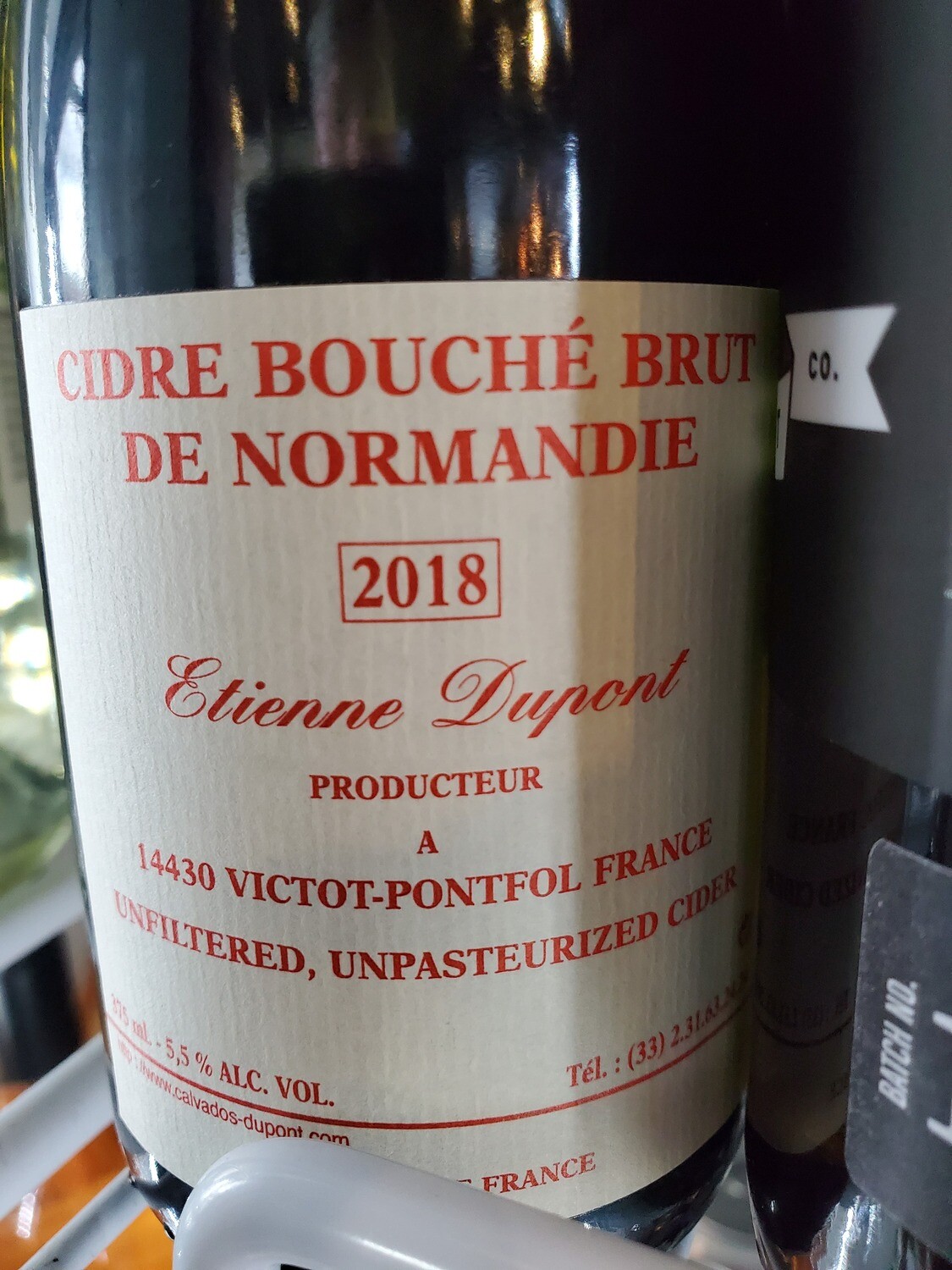 BOTTLES Dupont Cidre Bouche 12.7oz