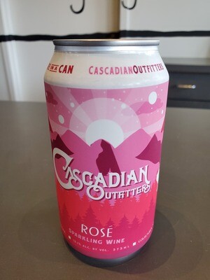 CAN Cascadian Sparkling Rose