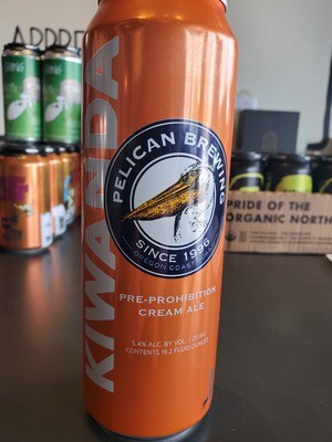 CANS Pelican Kiwanda Cream Ale 19.2oz