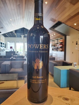BOTTLE Powers CHAMPOUX VINEYARD RESERVE Cabernet Sauvignon