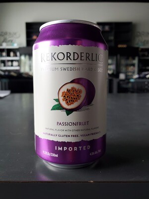 CANS Rekorderlig Passionfruit Cider 11.2oz