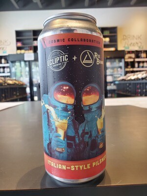 CAN Ecliptic and Ruse Italian Style Pilsner 16oz