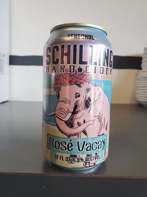 CANS Schilling Rose Vacay 12oz