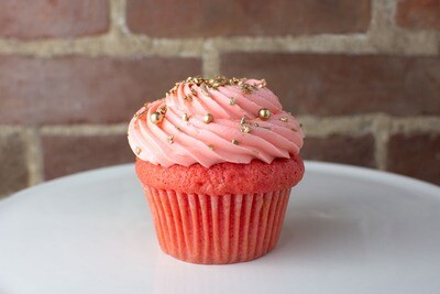 Berry Champagne Cupcake
