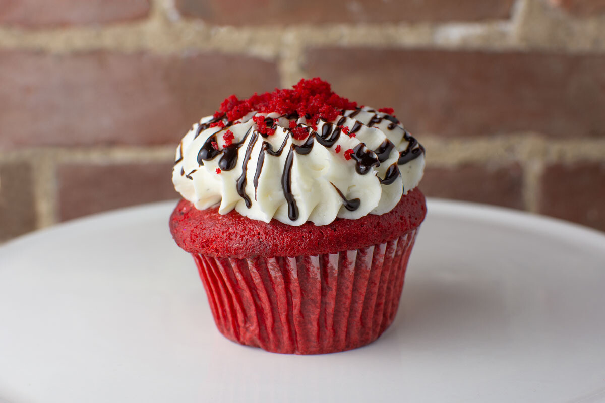 Scarlet Velvet Cupcake