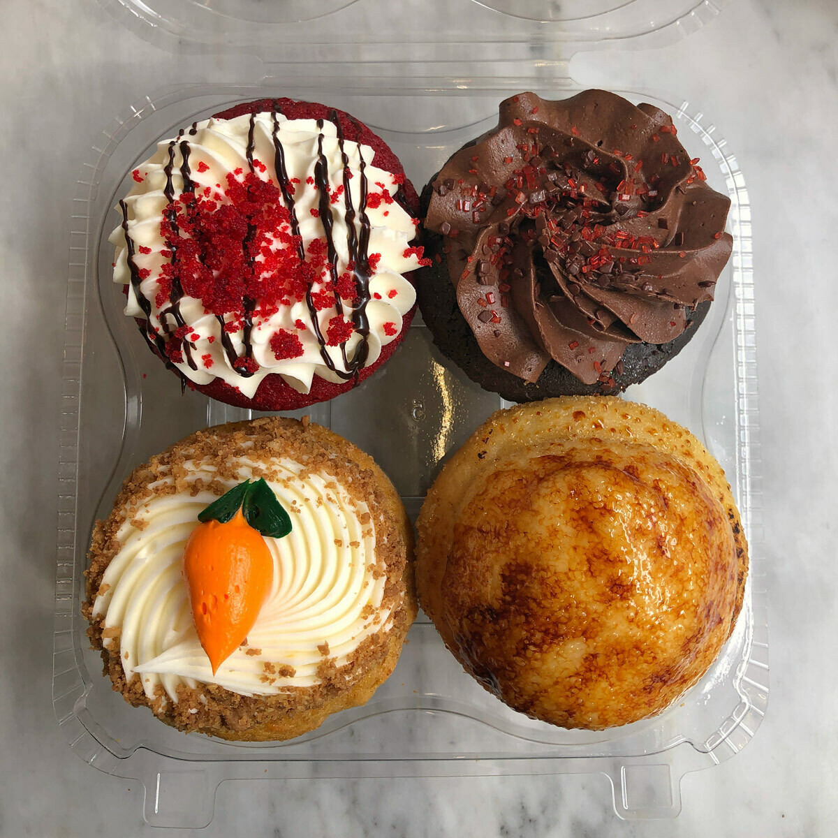 Box of Cupcakes - Select your 4!