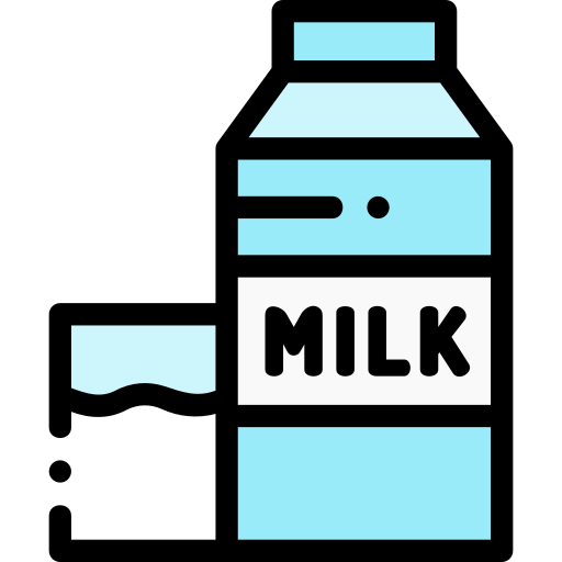 Milk, 8 oz. Milk, 8 oz.