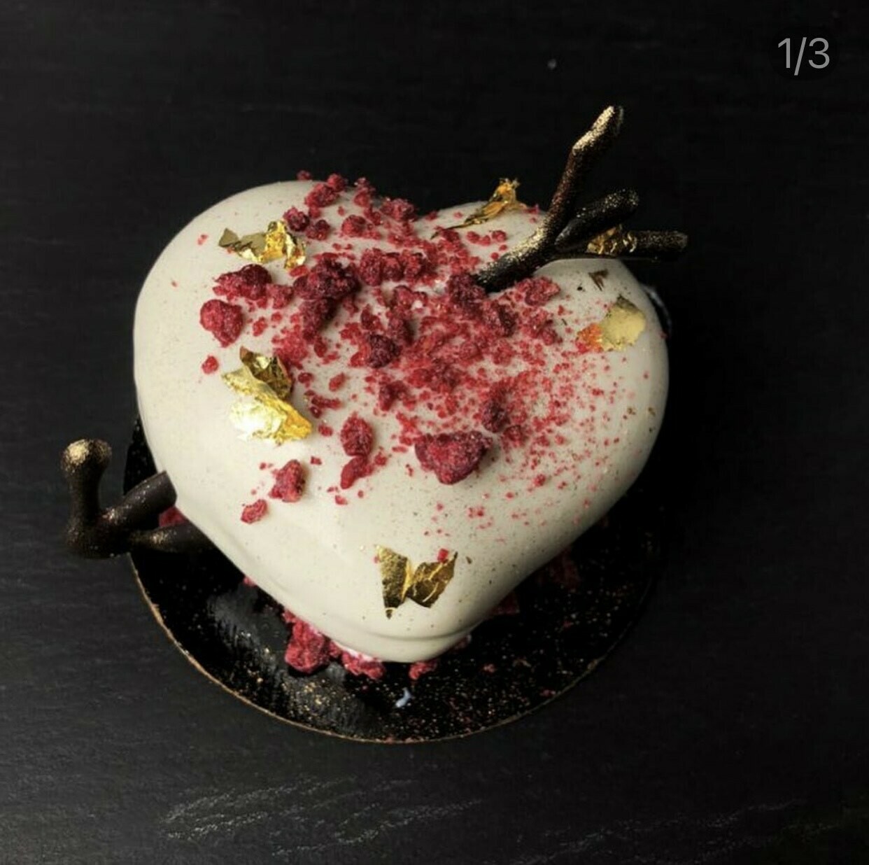 PRE-ORDER Valentine's Day White Chocolate Mousse Heart for 2/13 or 2/14 PRE-ORDER Valentine's Day White Chocolate Mousse Heart for 2/13 or 2/14