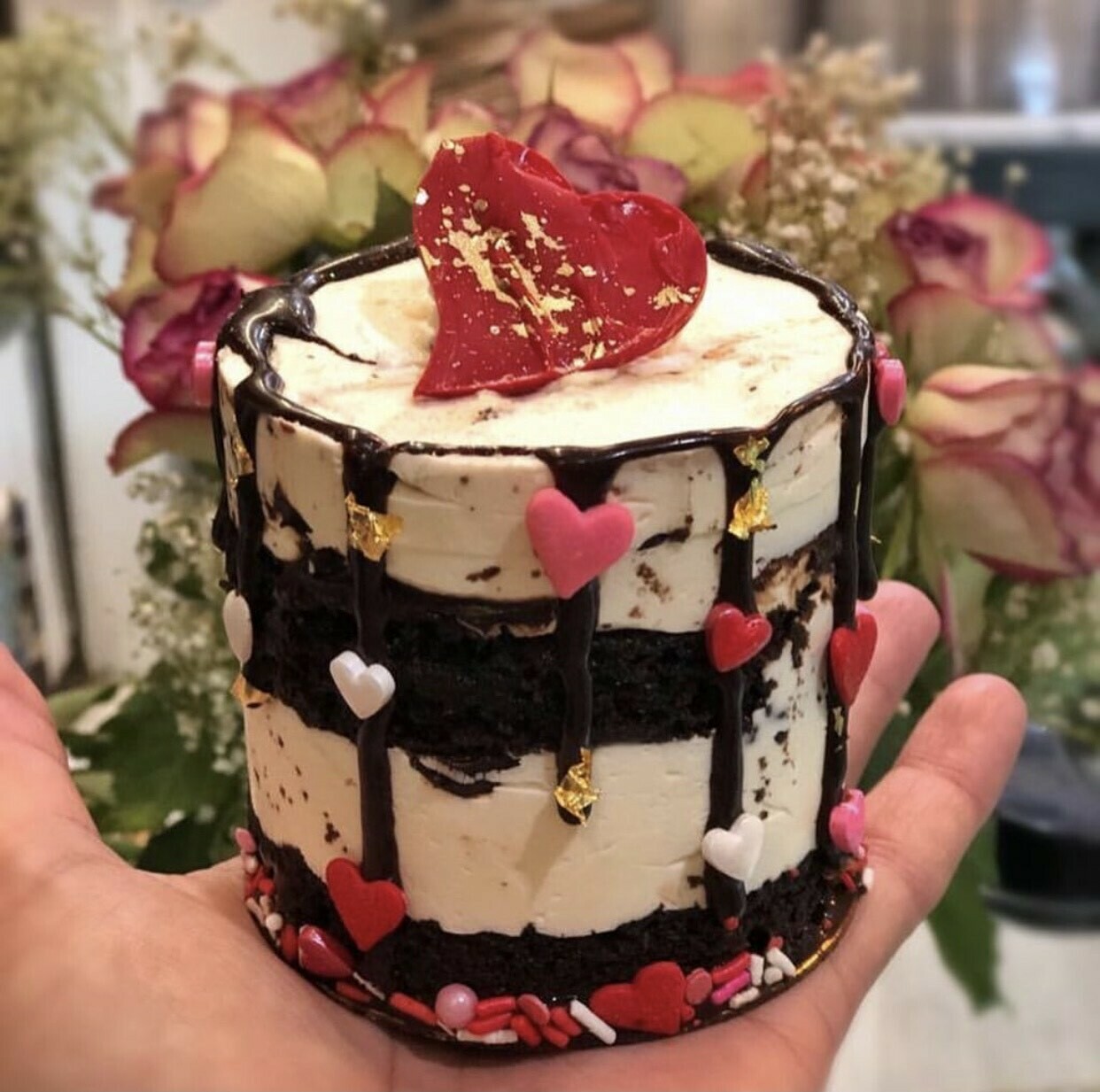PRE-ORDER Valentine's Day White Chocolate Mousse Cake for 2/13 or 2/14 PRE-ORDER Valentine's Day White Chocolate Mousse Cake for 2/13 or 2/14