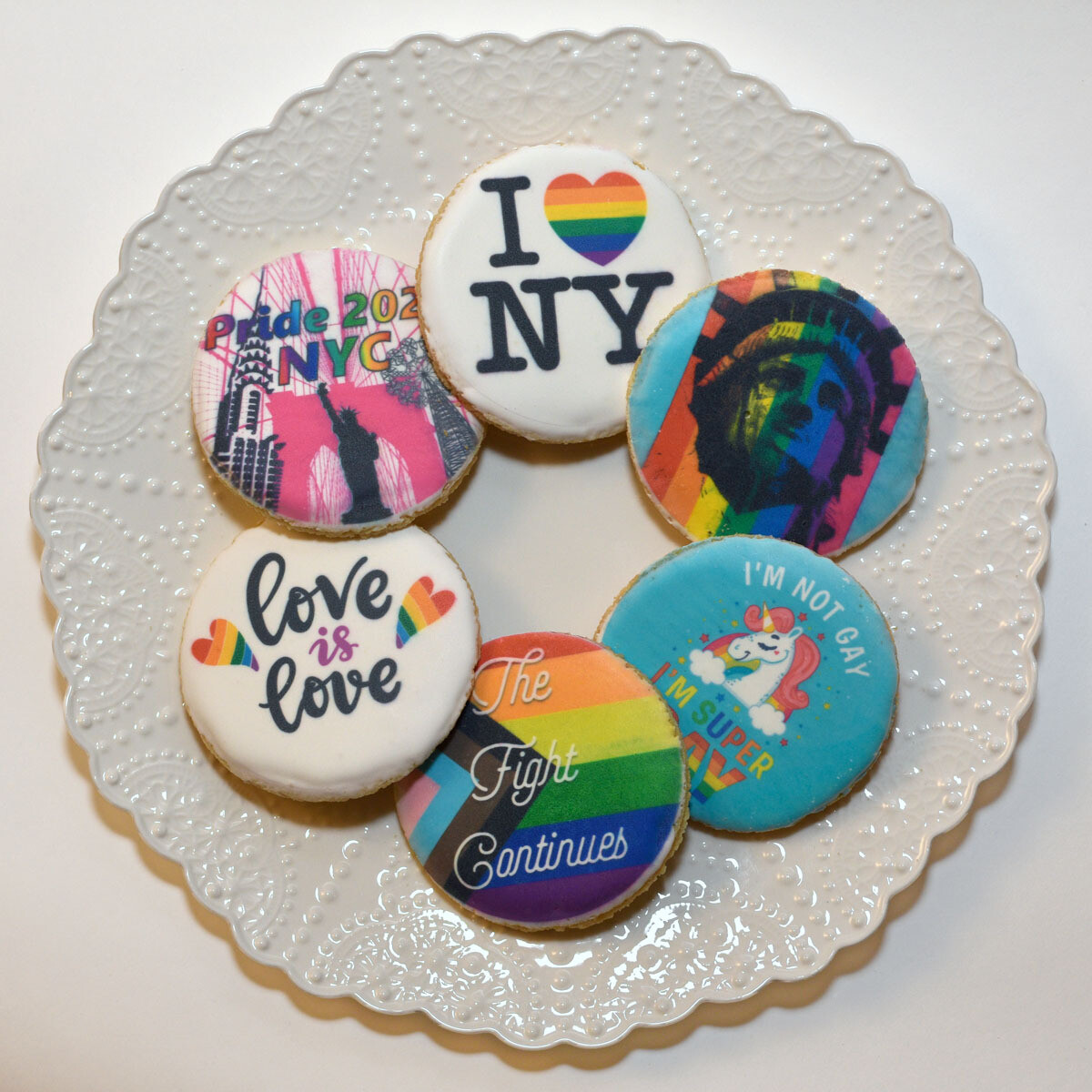 Pride Cookie 6-Box (Not for same-day.) Pride Cookie 6-Box (Not for same-day.)