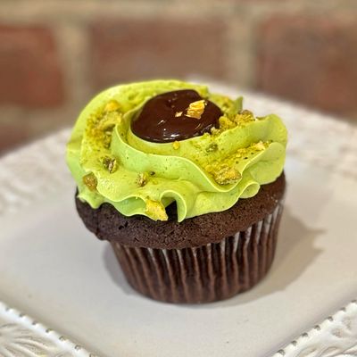 Dubai Chocolate Cupcake
