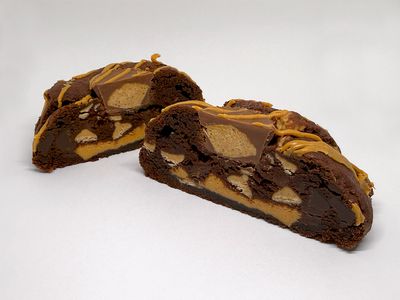 Peanut Butter Cup Filled Cookie