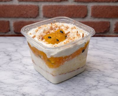 Passion Fruit Coconut Tres Leches