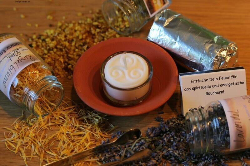 SEELENKRAFT Räucher Spar-Starterset Ritualset 10-teilig  -