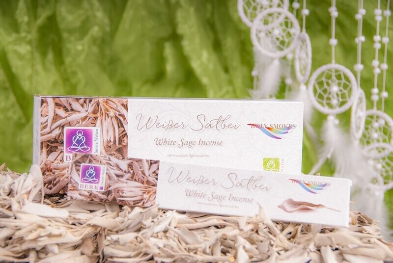 Holy Smokes Weißer Salbei White-Sage Räucherstäbchen
