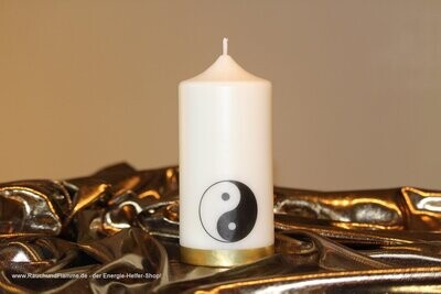 Yin und Yang Kerze Themenkerze Yin Yang